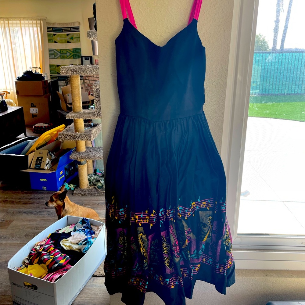 Pinup Couture Jazz Music Jenny Dress